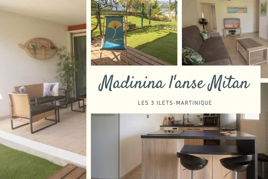 Apartamento Spacieux T2 Avec Exterieur : Chez Thomas Les Trois-Ilets